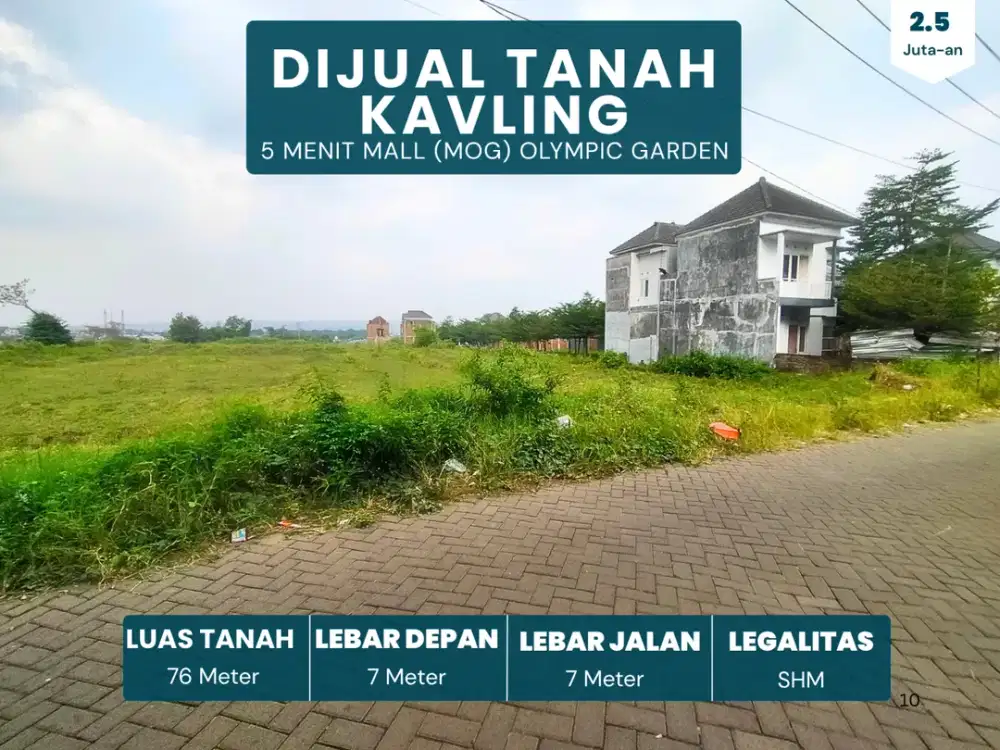 Cocok Dibangun Rumah Sertifikat 5 Menit Alun alun Malang Tanah Malang