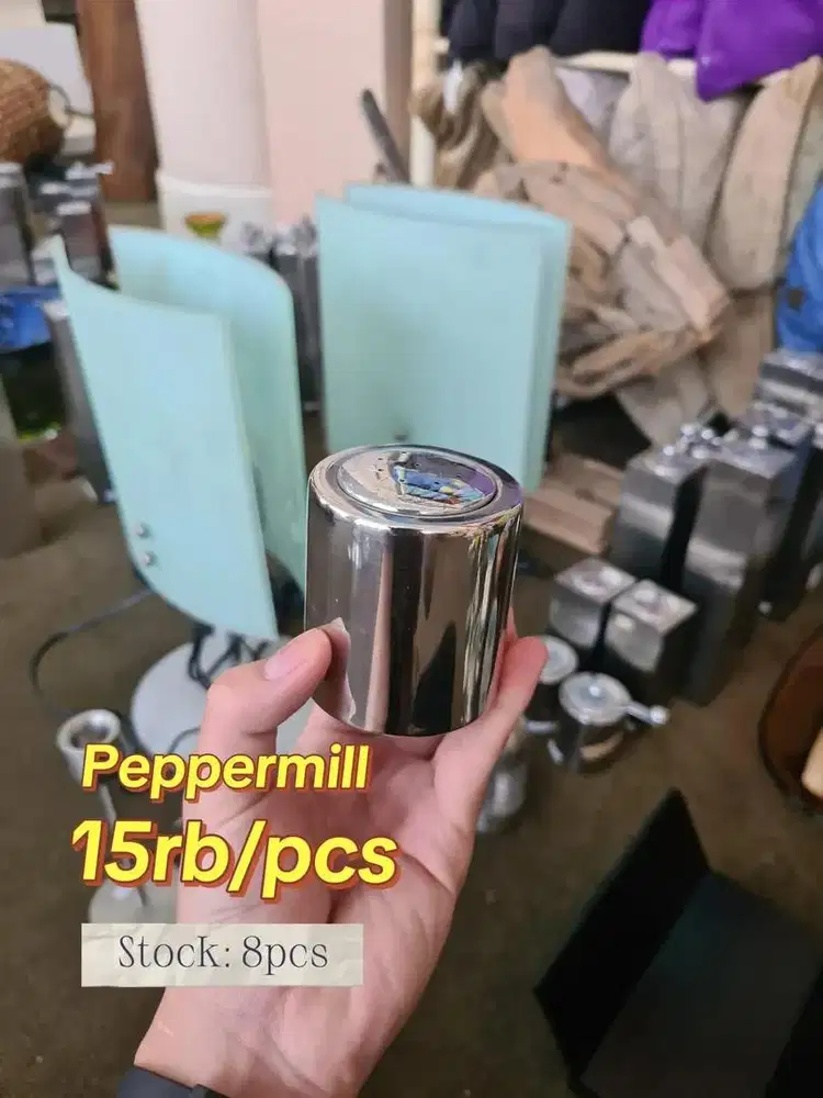 Peppermil Stainless Round Mini