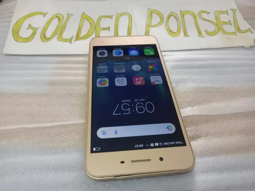 Vivo Y53 Gold Mulus.Ori 4G.16Gb/Ram2Gb-Golden Ponsel