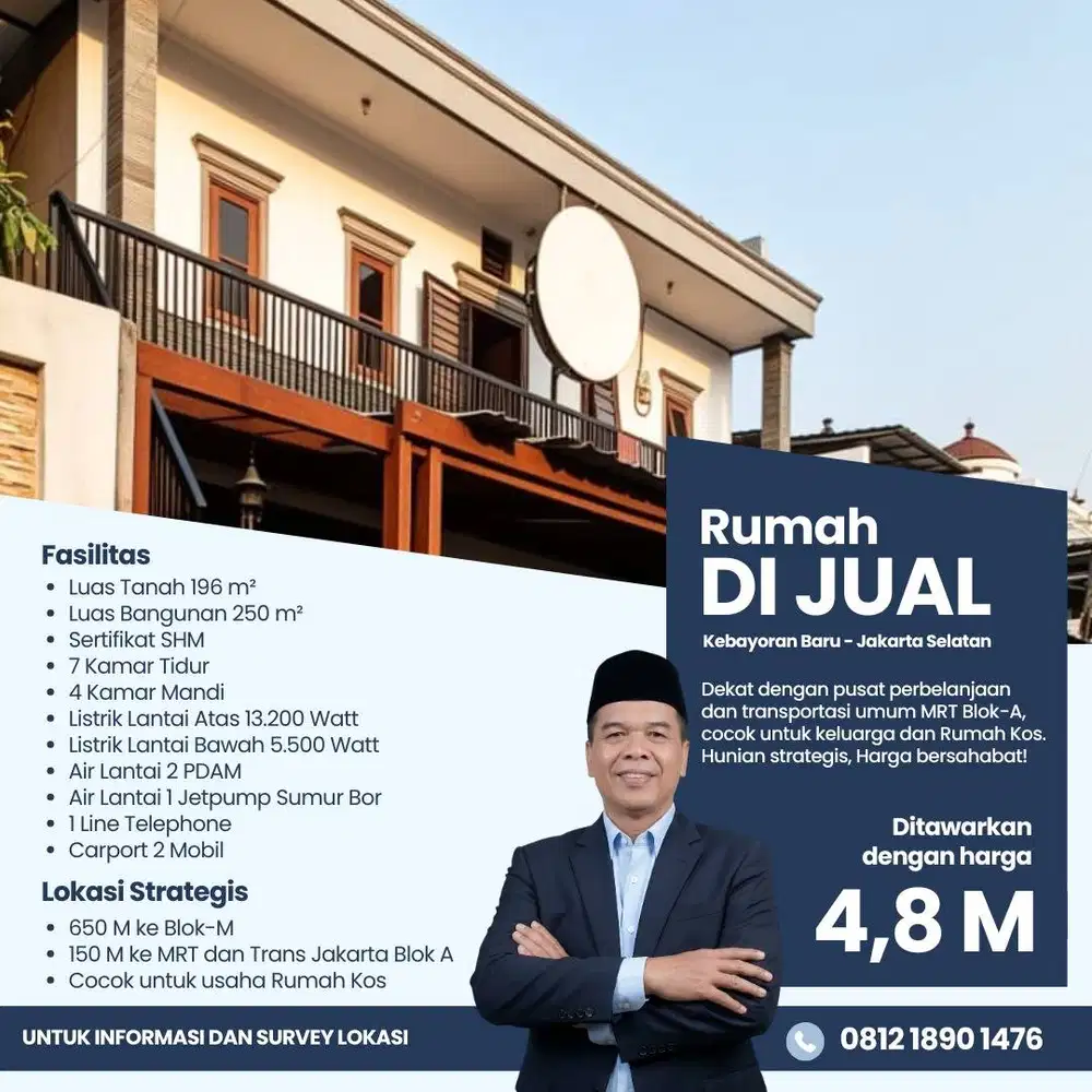 Rumah Di Jual Kebayoran Baru