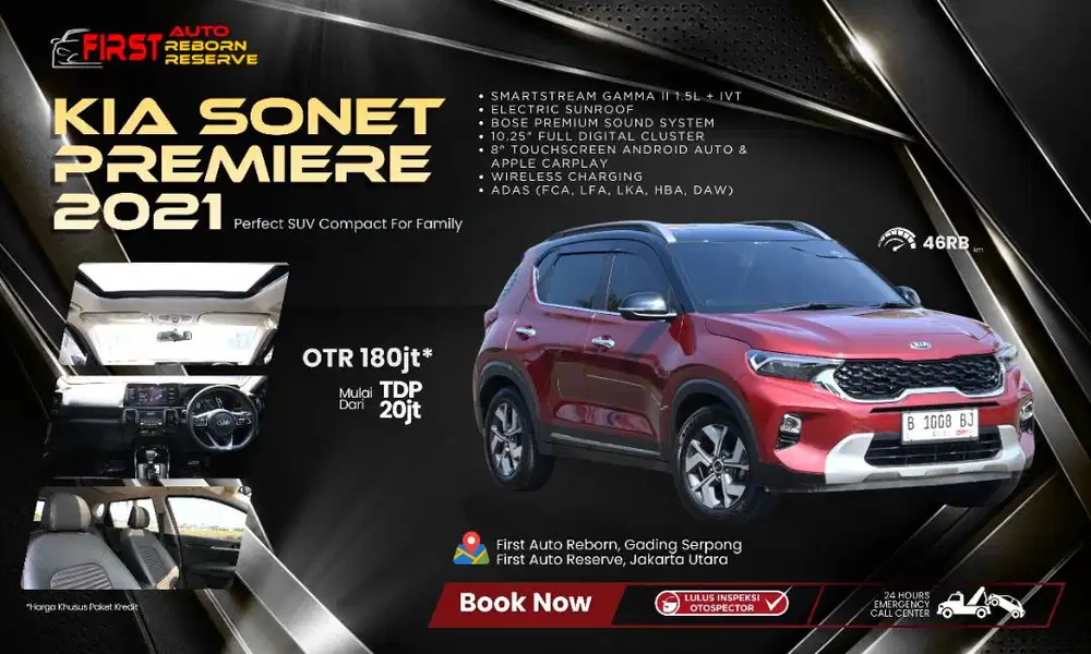 Kia Sonet Premiere Sunroof 2021
