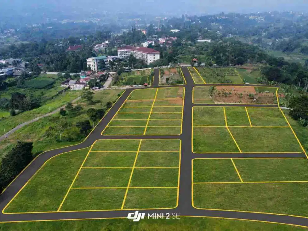 Tanah di kopo cisarua puncak bogor dekat jalan raya