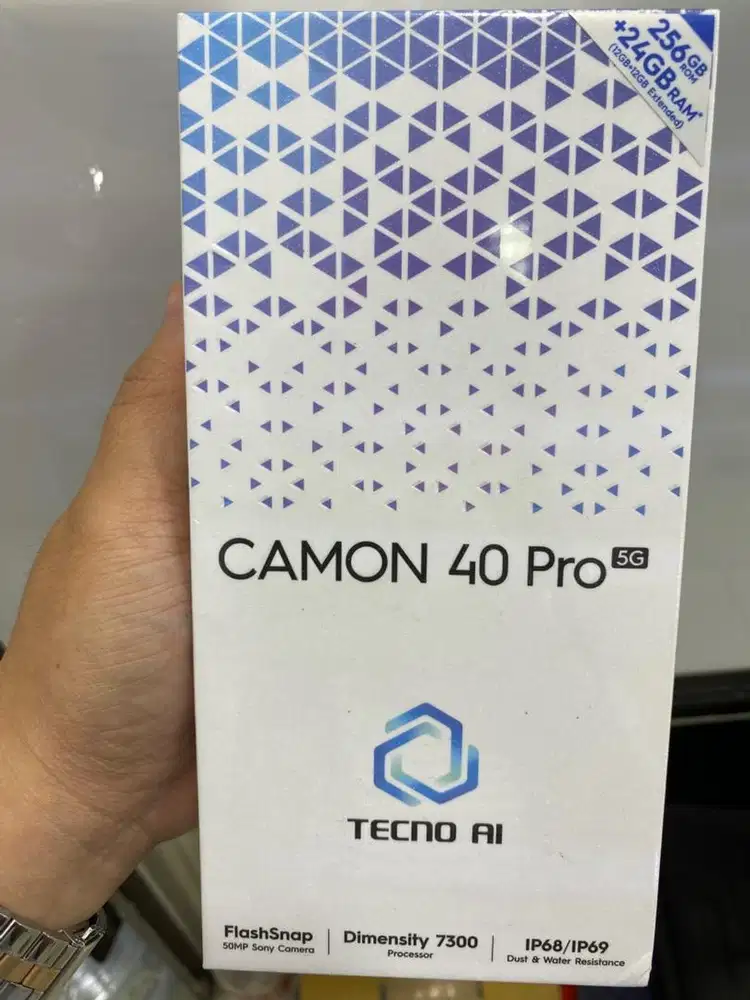 Tecno camon 40 pro 12/256 Garansi Resmi