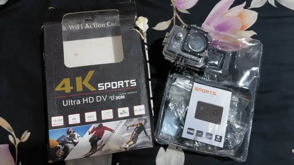 Kamera Kogan 4K Ultra HD Action Camera Fullset Like New | WiFi | Murah