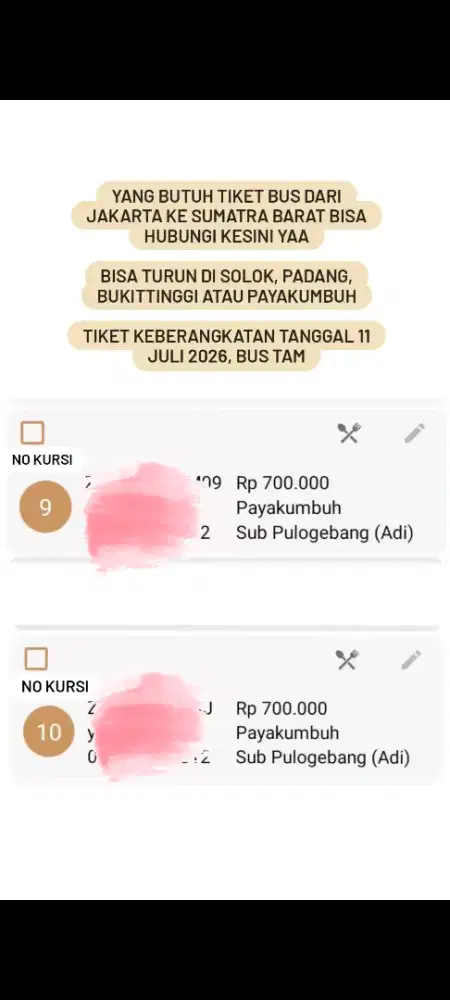 Tiket dari jakarta tujuan Sumatera barat