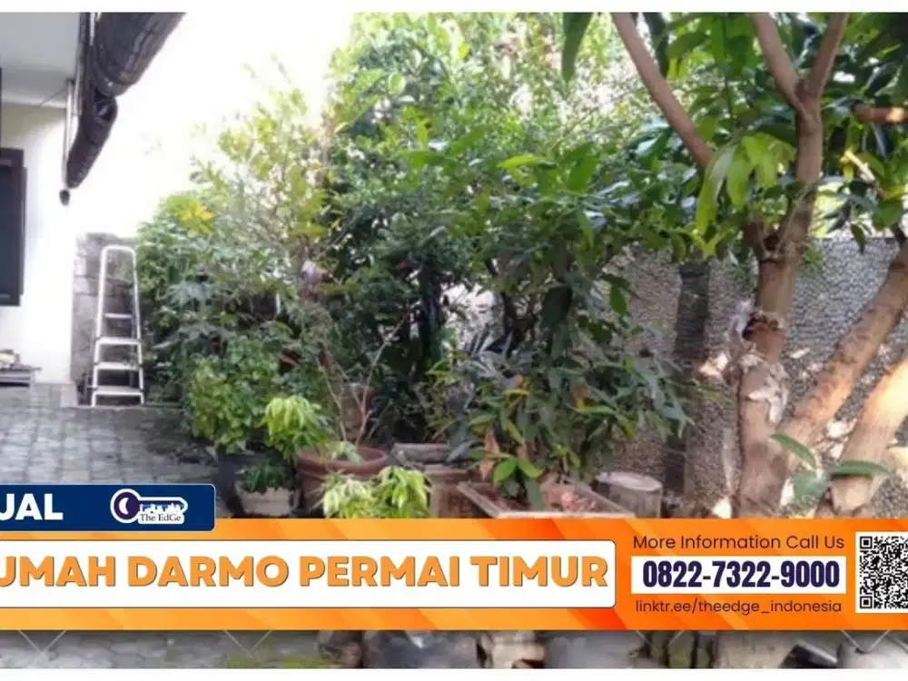 DIJUAL RUMAH HOOK DARMO PERMAI – TANAH LUAS 351 M² - The EdGe