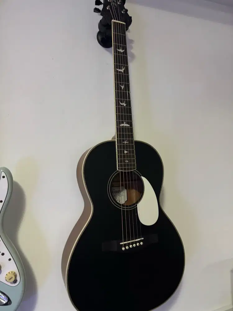 PRS SE Parlor P20E warna Hitam Acoustic Electric Guitar
