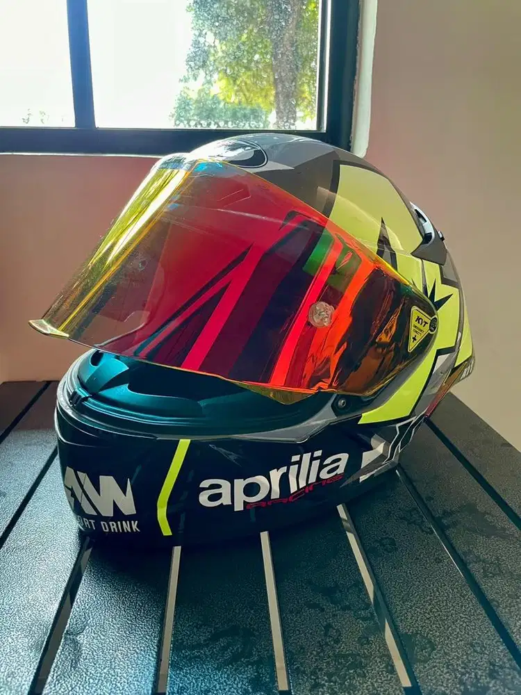 Kyt Tt Course Repaint Espagaro Helm ABS Nyaman