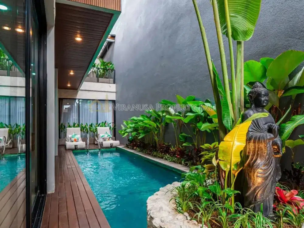 Villa Modern Tropis 3 Kamar Tidur - Kemenuh, Sukawati, Ubud