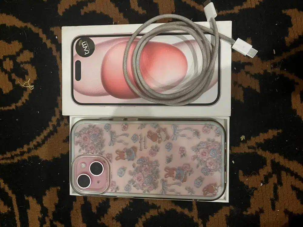 Iphone 15 pink 128gb ex ibox