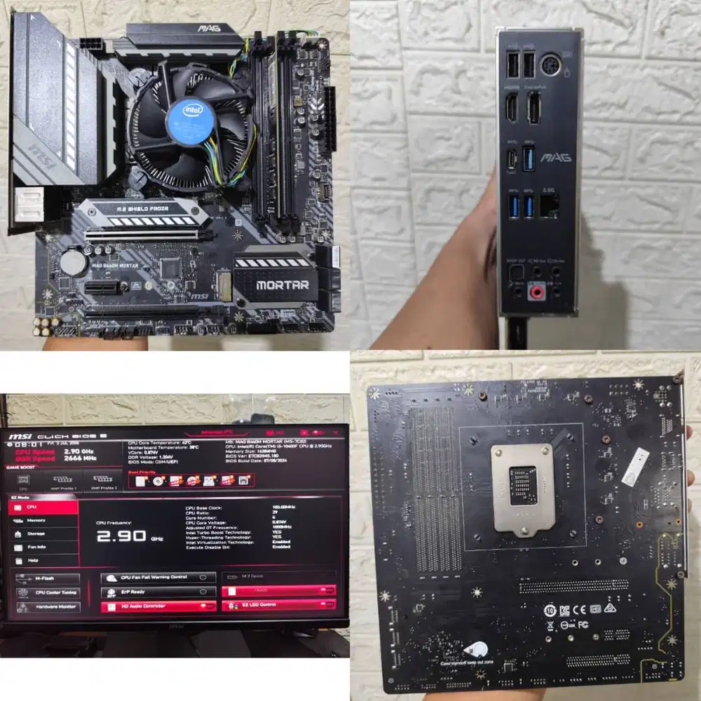 i5-10400F | 16GB DDR4 V-GeN | MSI MAG B460M Mortar