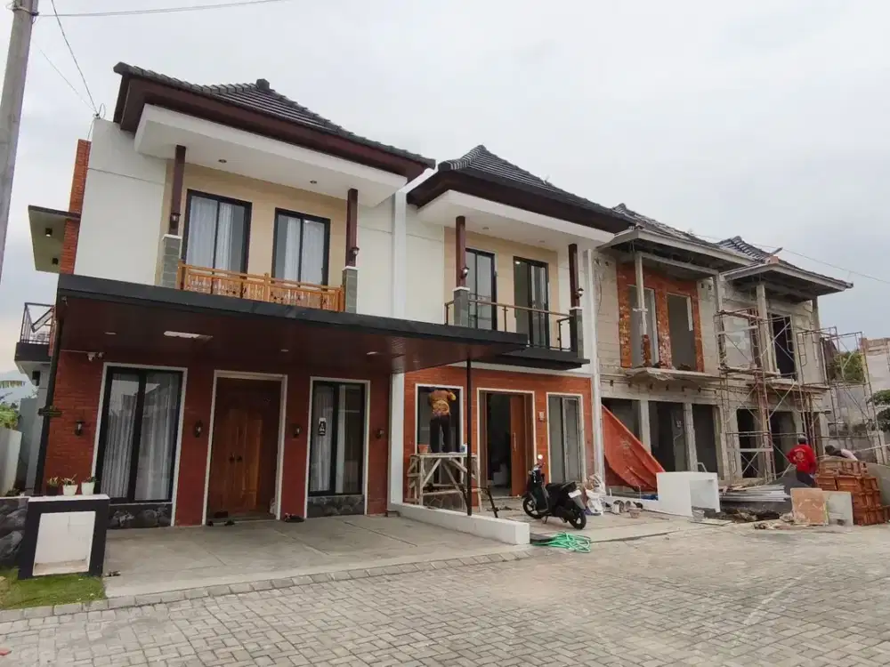 Rumah Villa 3 Lantai 2 Menit Alun Alun Batu View Indah Full Furnished