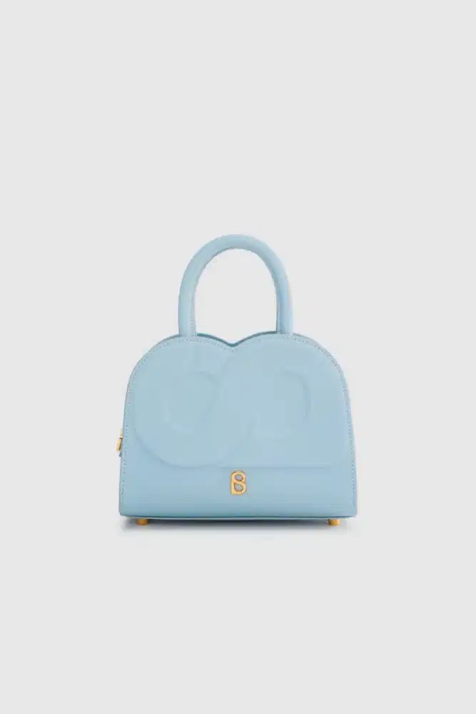 Joy Bag Small - Saffiano Leather - Waterfall By Buttonscarves