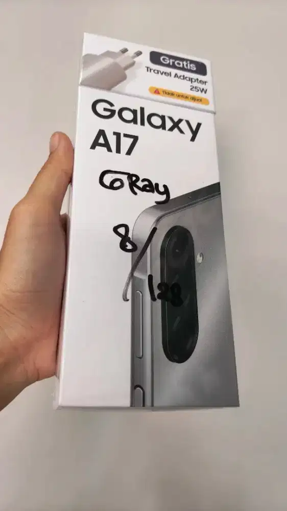 SAMSUNG A17 8/128 BARUU GARANSI RESMI SEGEL