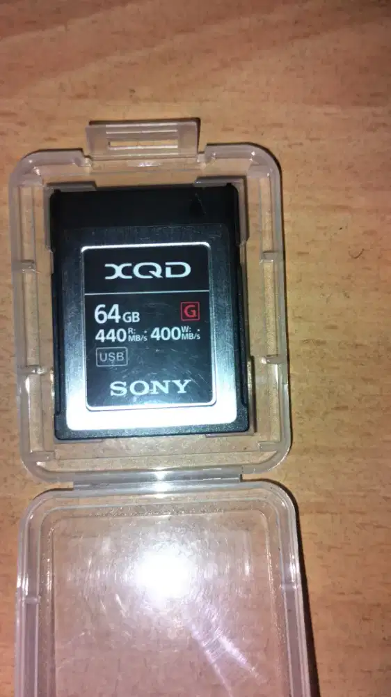 Memory xqd 64gb sony