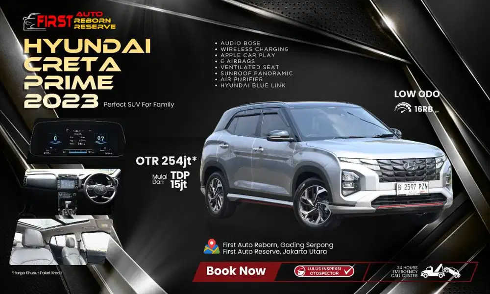 (LOW KM) Hyundai Creta Prime 2023