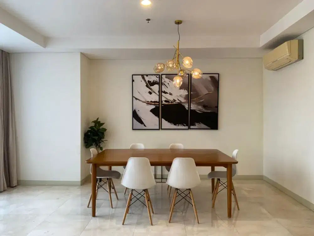 Dekat dengan Fasilias Kesehatan dan Sekolahan Internasional Disewakan Apartemen Lavenue Lokasi di Jakarta Selatan - 3Br Modern Fully Furnished