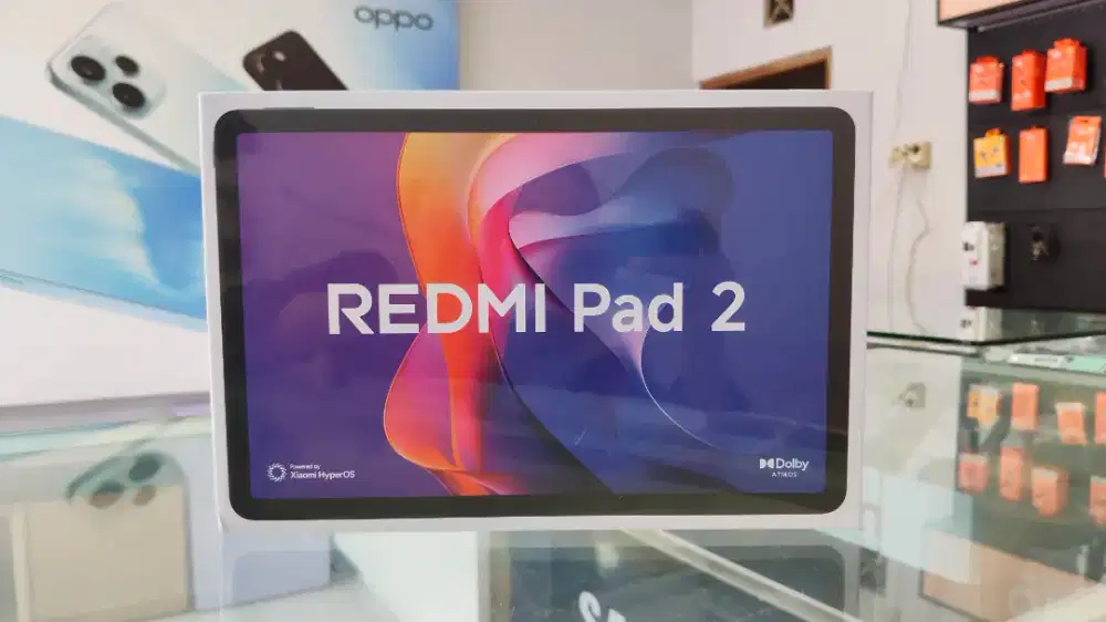 NEW REDMI PAD 2 4/128 GARANSI RESMI SEGEL