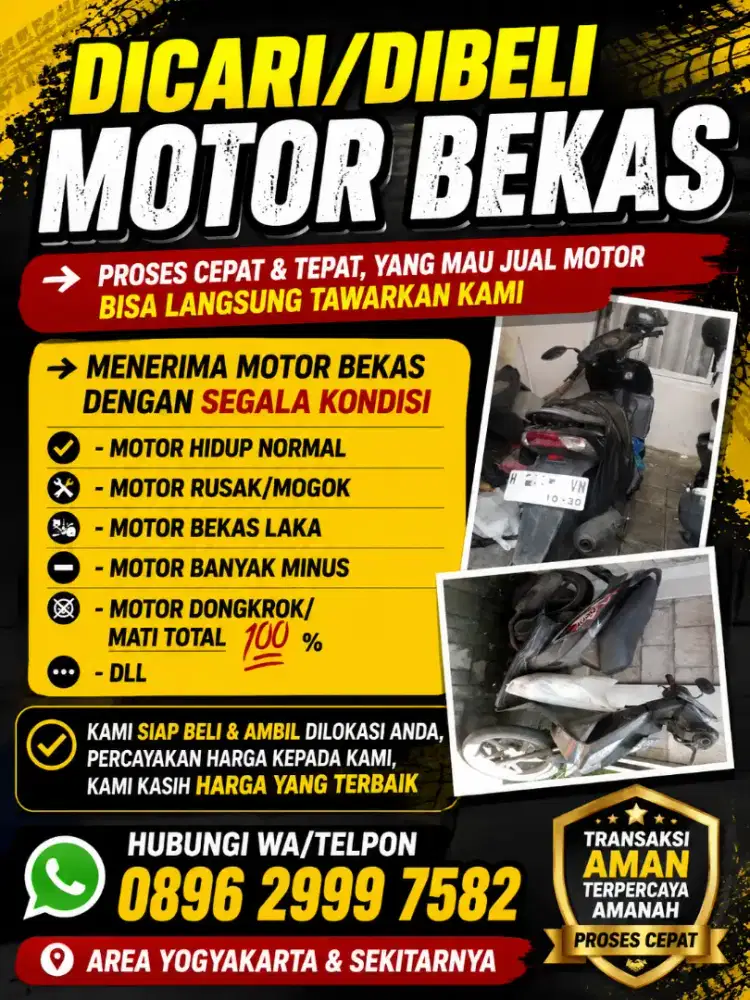 DIBELI MOTOR BEKAS