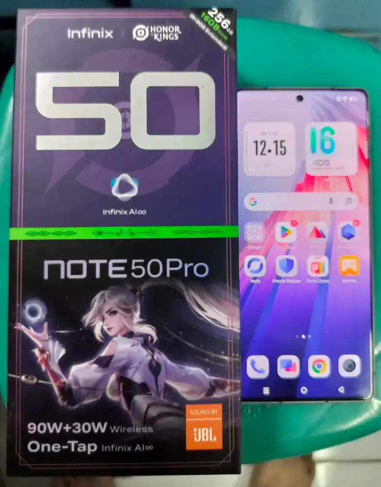 INFINIX NOTE 50PRO 8+8/256Gb FULLSETT