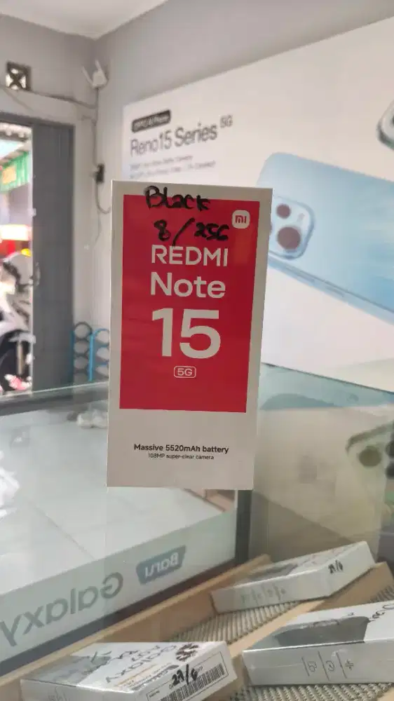 REDMI NOTE 15 5G 8/256 GARANSI RESMI BARUU SEGEL