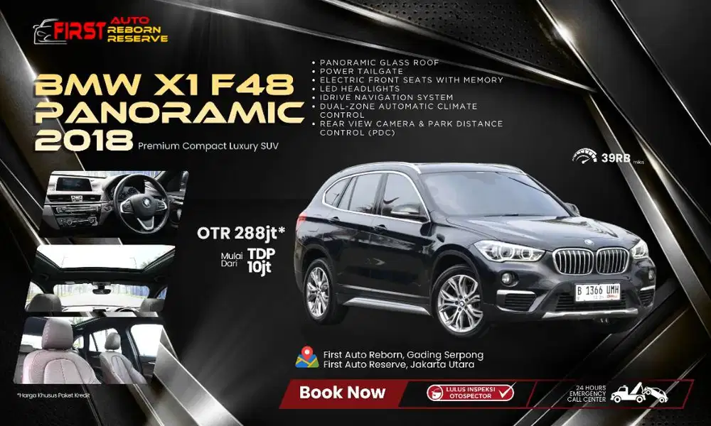 BMW X1 F48 2018 Panoramic