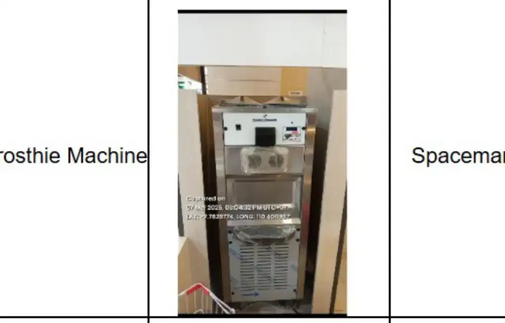 Mesin ice cream Soft Ice Cream Machine | Spaceman USA | Model 6240