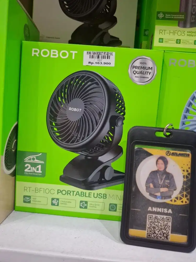 MINI FAN ROBOT RT-BF10C | ATLANTIS DAHSYAT