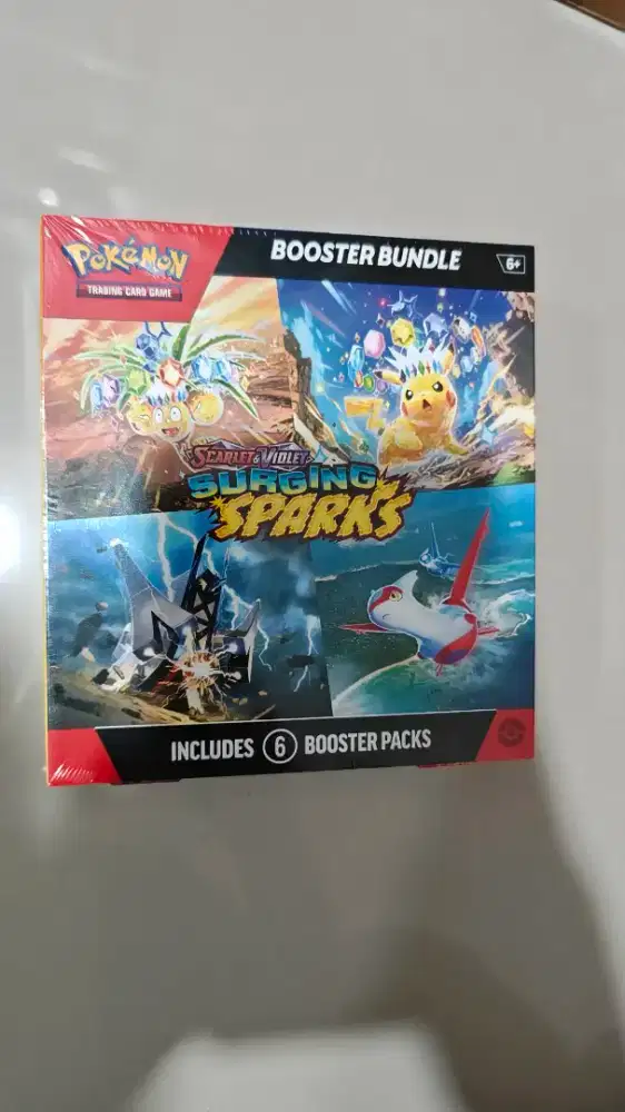 Kartu Pokemon Surging Sparks Booster Bundle