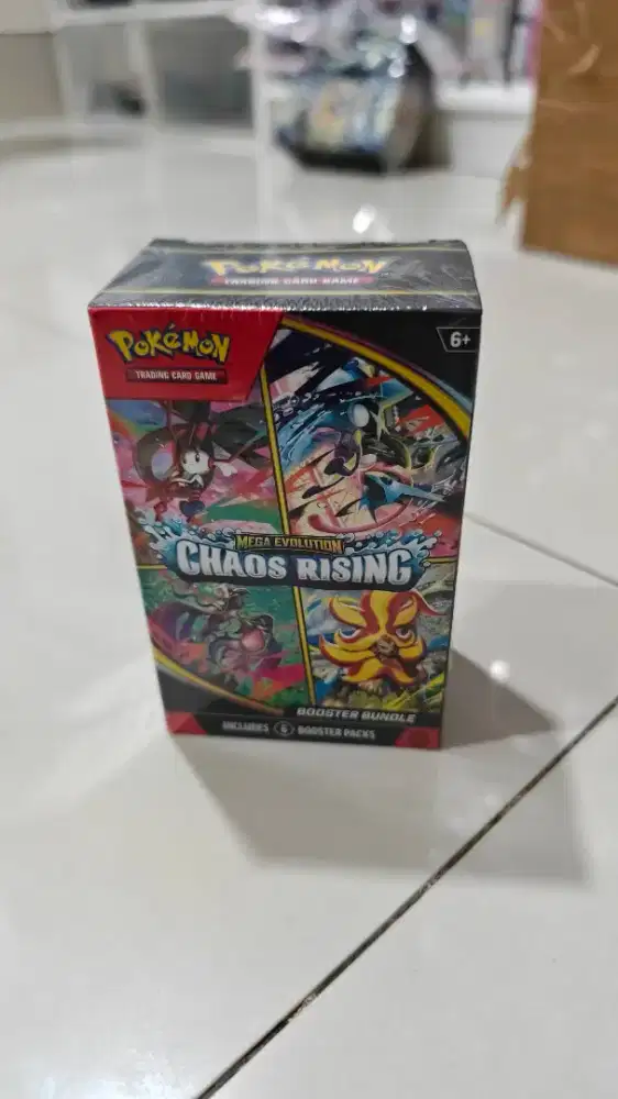 Kartu Pokemon Mega Evolution Chaos Rising Booster Bundle