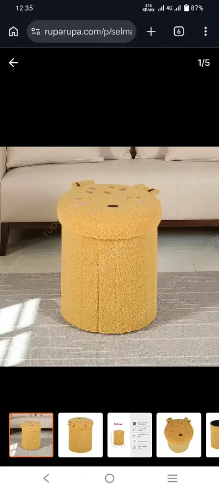 PROMO!! SELMA HIMMY OTTOMAN