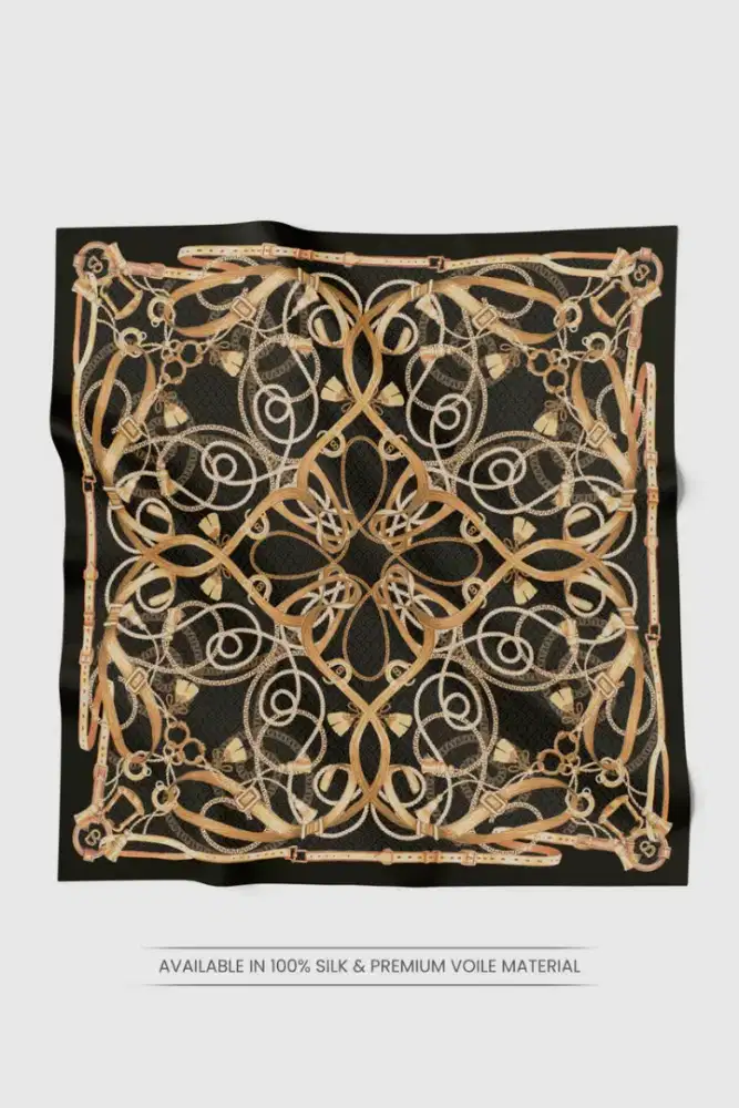 Alexandra Voile Square - Gala By Buttonscarves