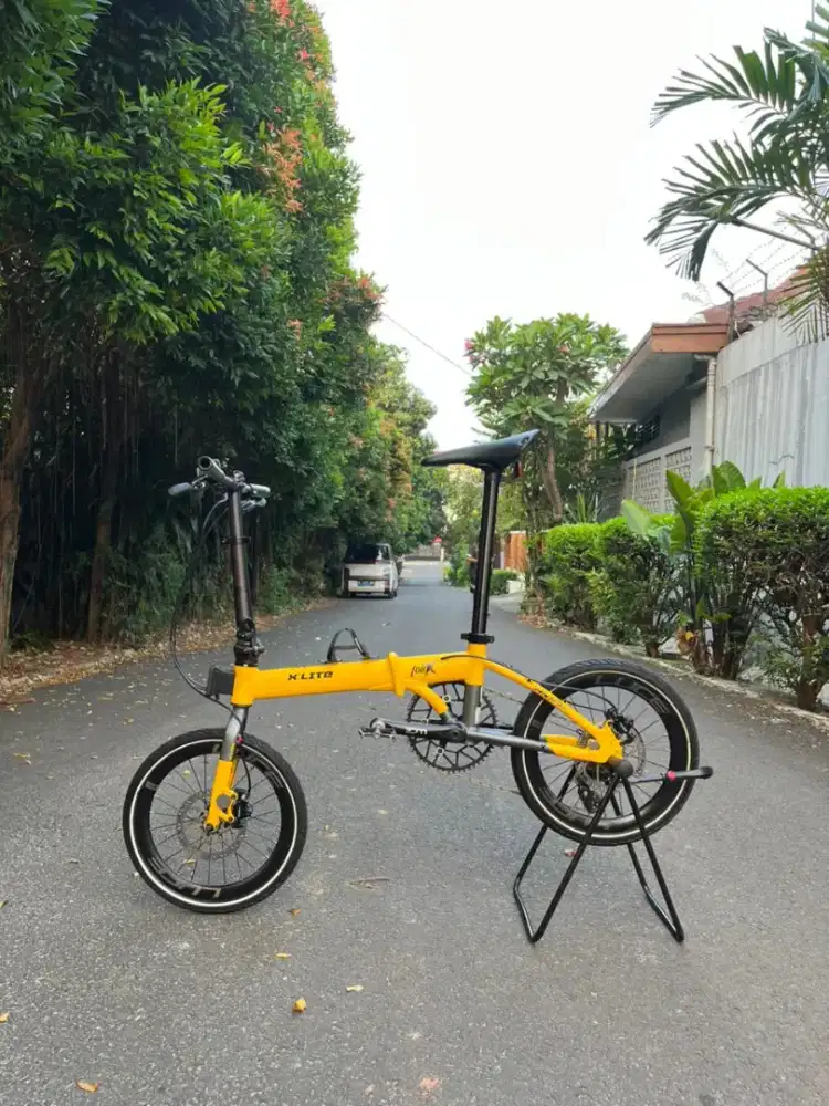 Sepeda Lipat Xlite YELLOW !!!