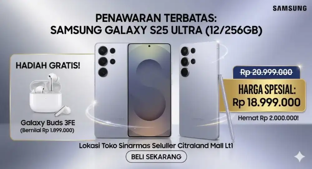 SPESIAL PROMO SAMSUNG S25 ULTRA