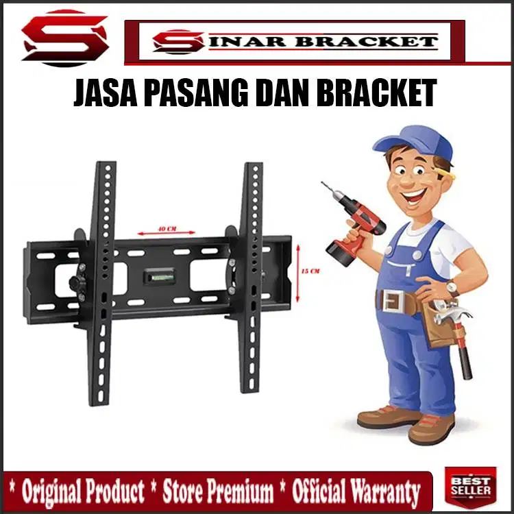 Jasa Pasang Bracket Tv. Pemasangan bracket tv 32 - 65 Inch