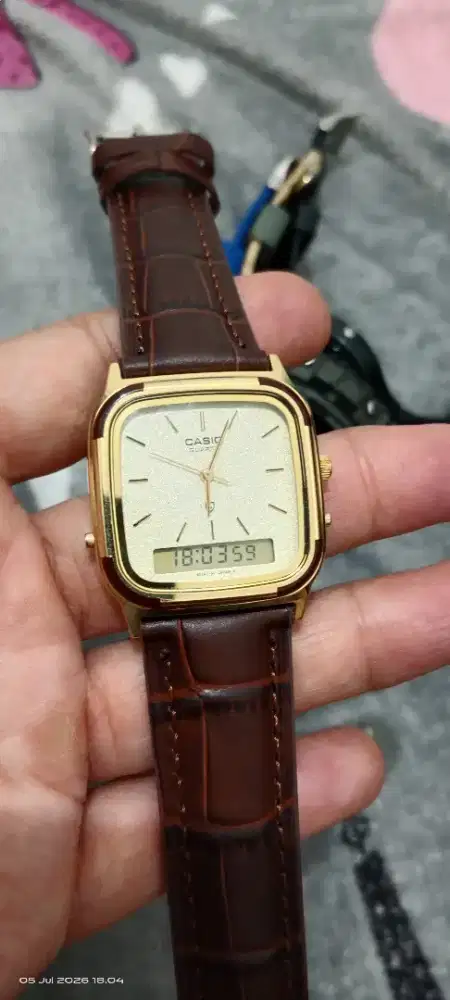Casio Tank anadigi AQ 501G