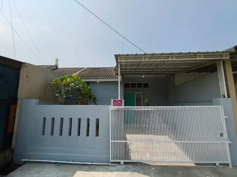 Jual Cepat Rumah Pinggir Jalan Strategis Full Renov Area Cileungsi