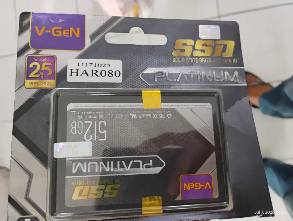 Vgen SSD platinum 512gb