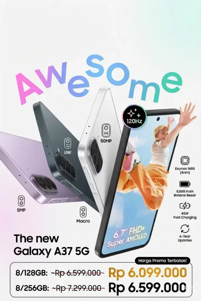 PROMO SPESIAL SAMSUNG GALAXY A37 5G