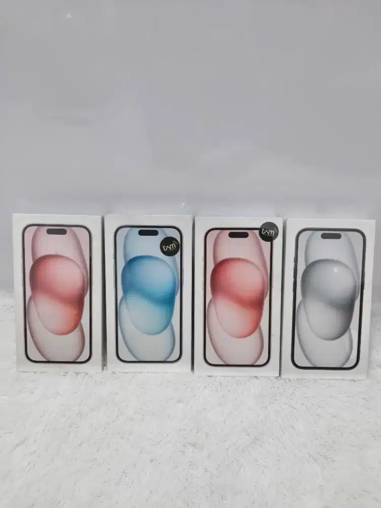 New iPhone 15 128GB resmi Indonesia/iBox