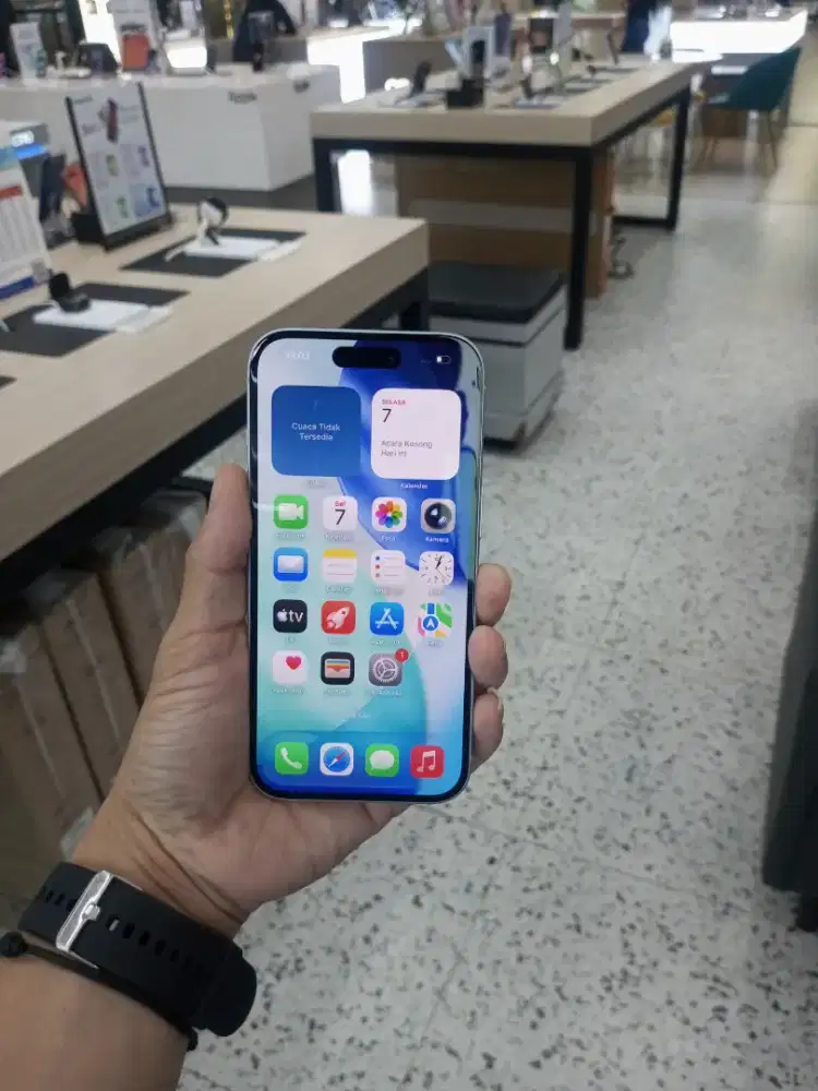 Kredit iPhone 15 128gb series 2nd garansi iBox tanpa kartu kredit/DP