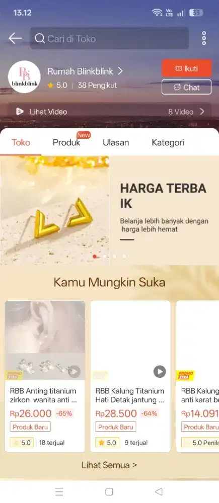 Host buat live shopee
