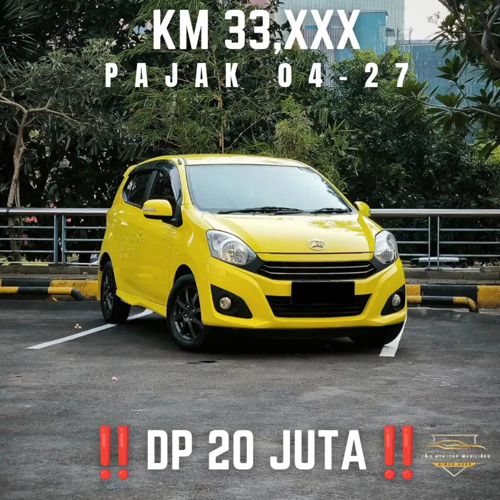 ‼️LOW ODO 33RB‼️
DAIHATSU AYLA 1.0 X BENSIN A/T TH 2021