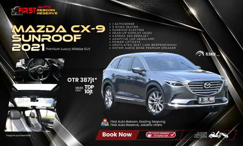MAZDA CX-9 2021 Sunroof