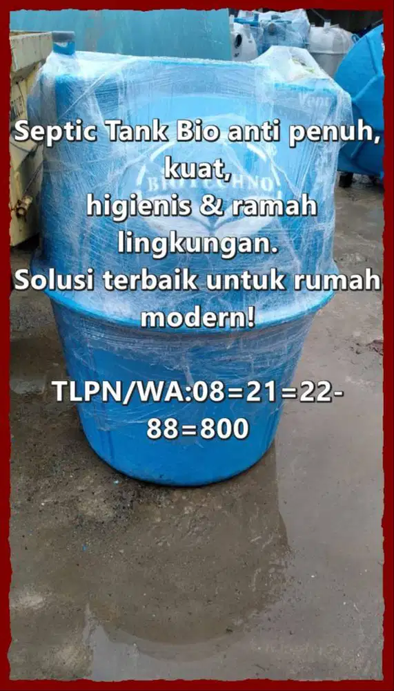 Septictank, Sepiteng Biofilter, Biotank, Biofil,