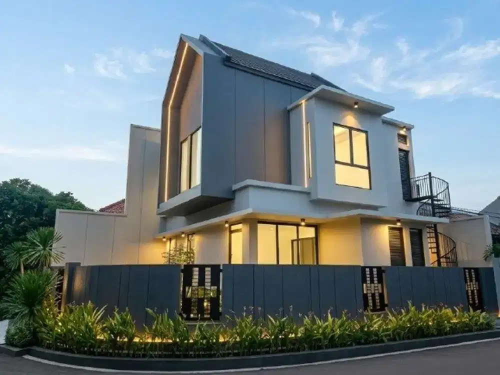 Rumah Babatan Pantai  STRATEGIS row 3 mobil, carport 2