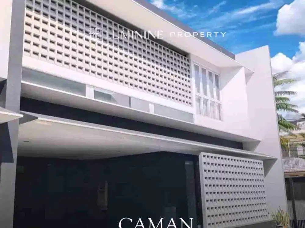 RUMAH CANTIK BARU 1 TAHUN, FULLY FURNISHED DI CAMAN - BEKASI (JP)