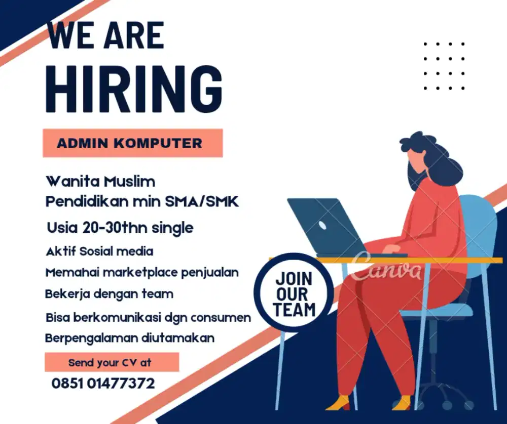 Admin komputer langsung chat wa