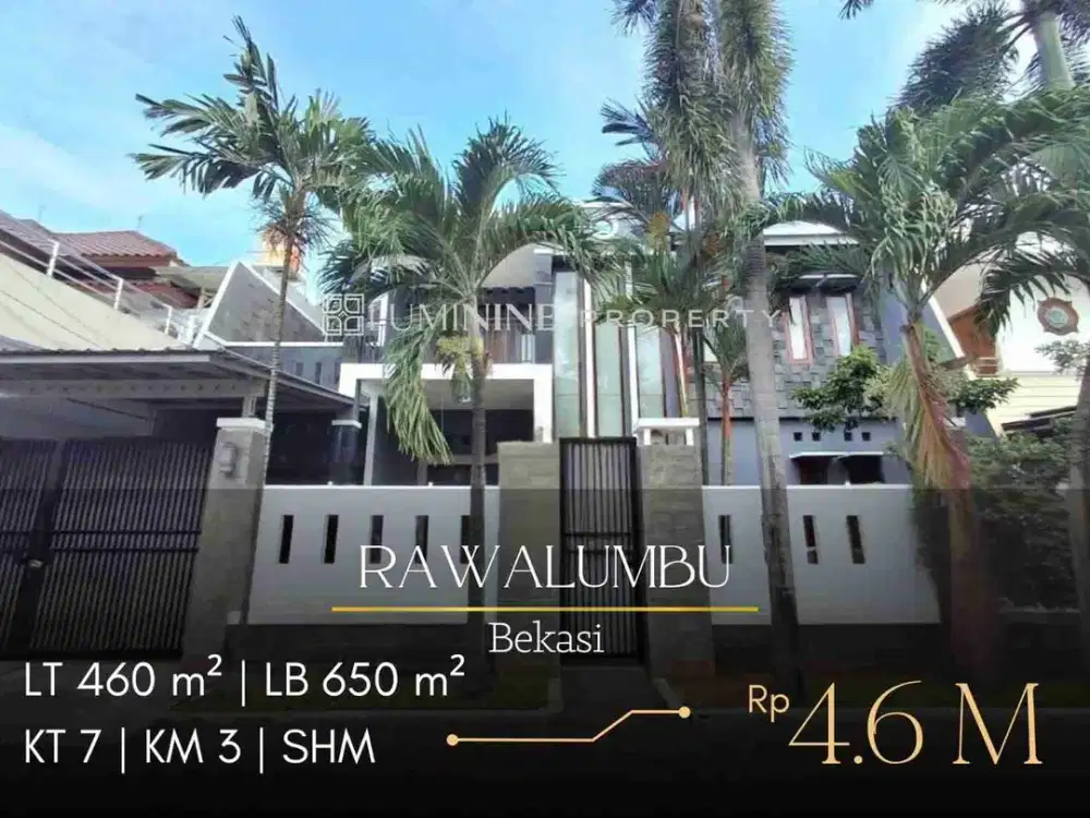 DIJUAL RUMAH DI RAWALUMBU, BEKASI (JP)