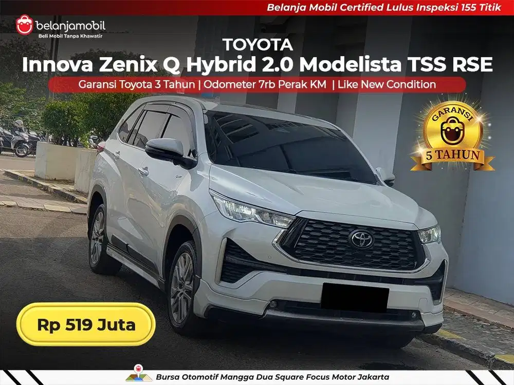 [LOW KM 7RB] Toyota Innova Zenix Q Hybrid 2.0 Modelista TSS 2025 2026